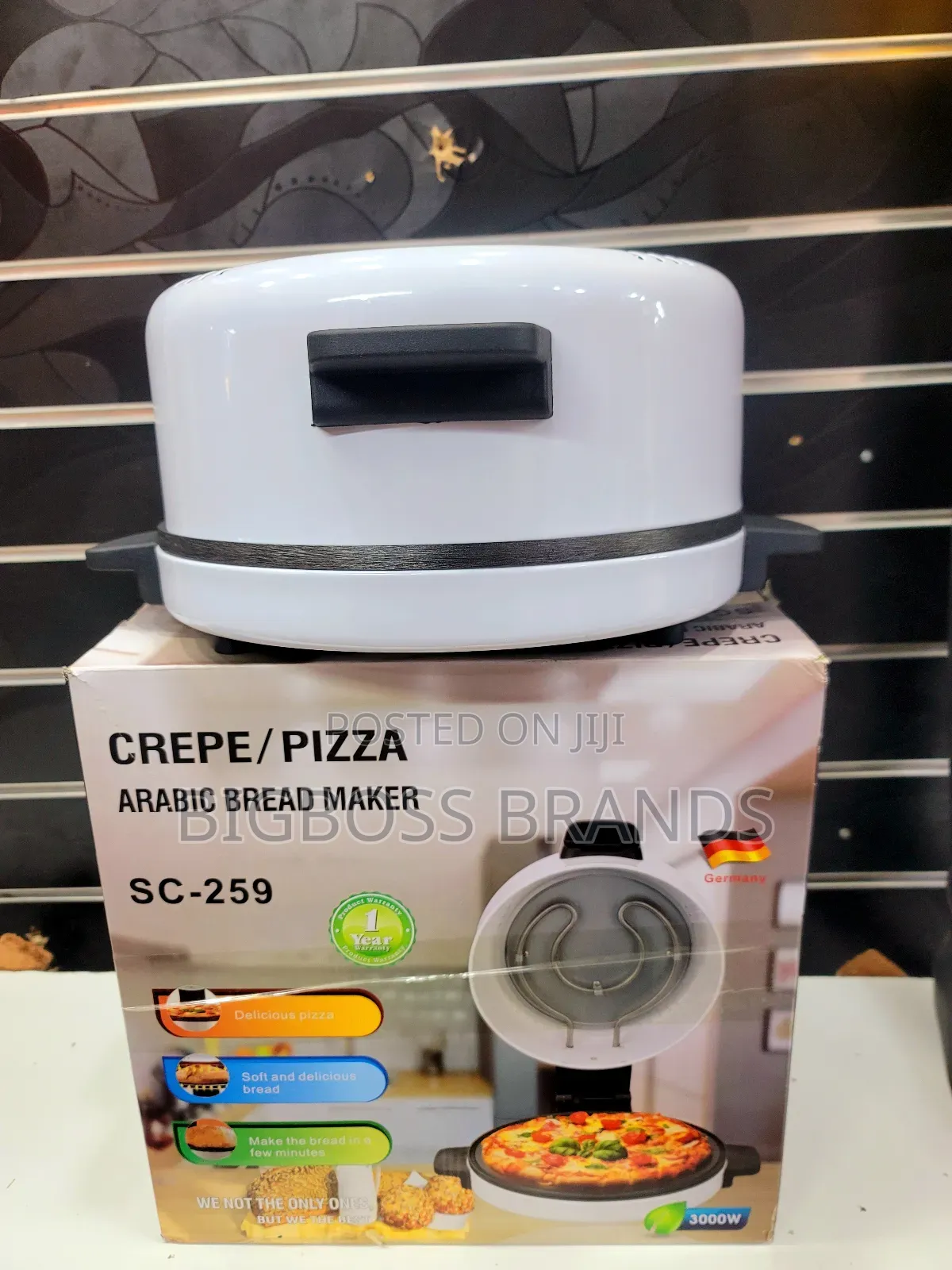 Kenwood Crepe Pizza Bread Maker Sc-259