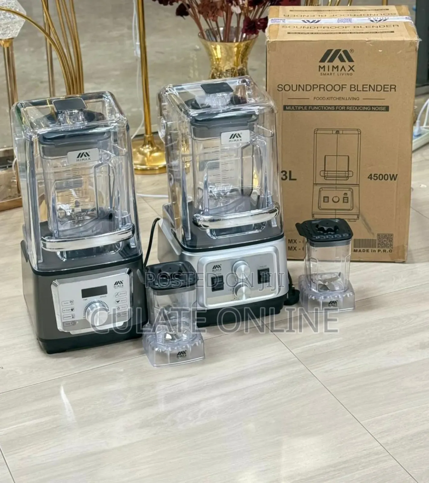 3ltrs Mimax 2 in 1 Soundproof Blender