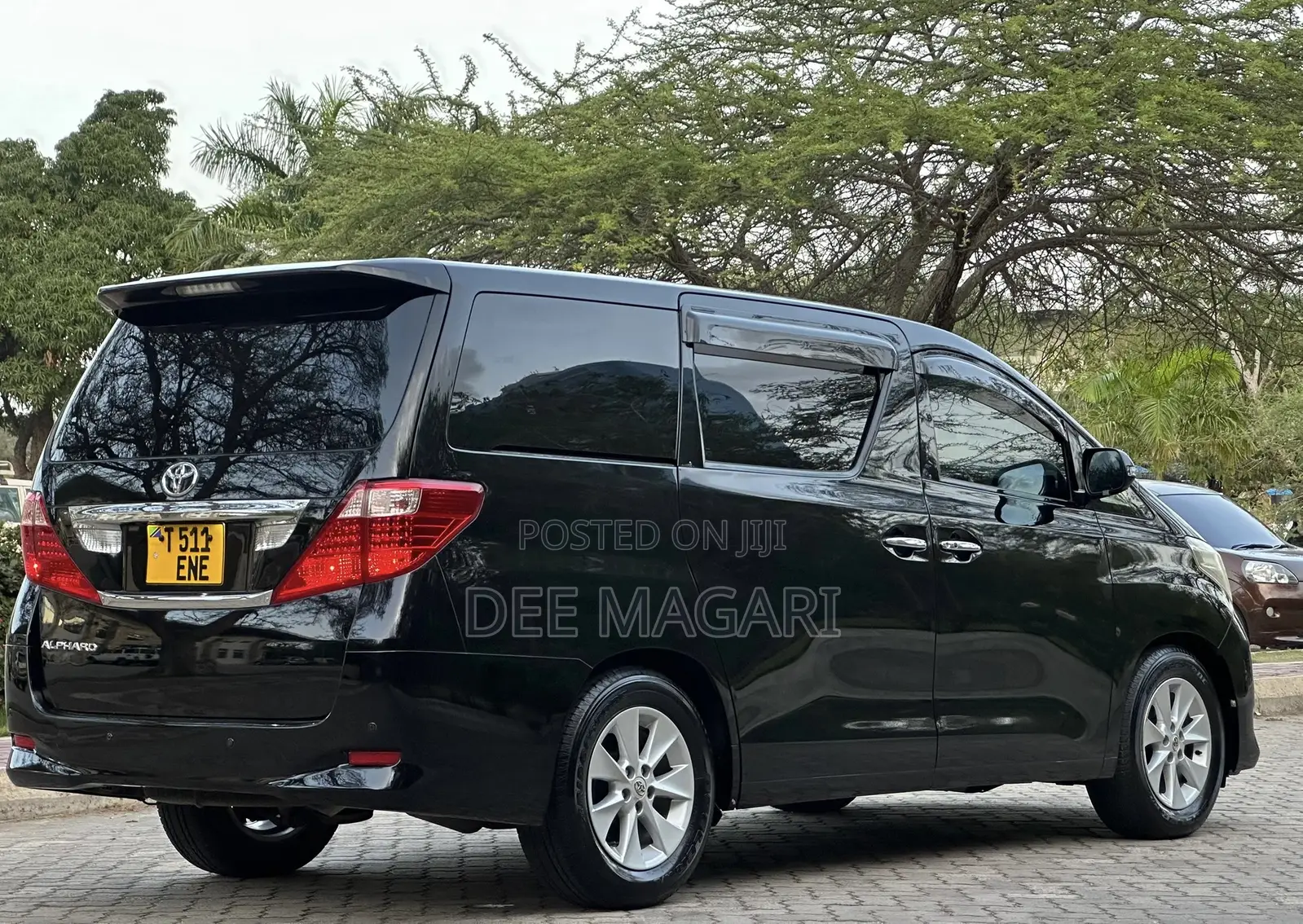 Toyota Alphard 2008 Black