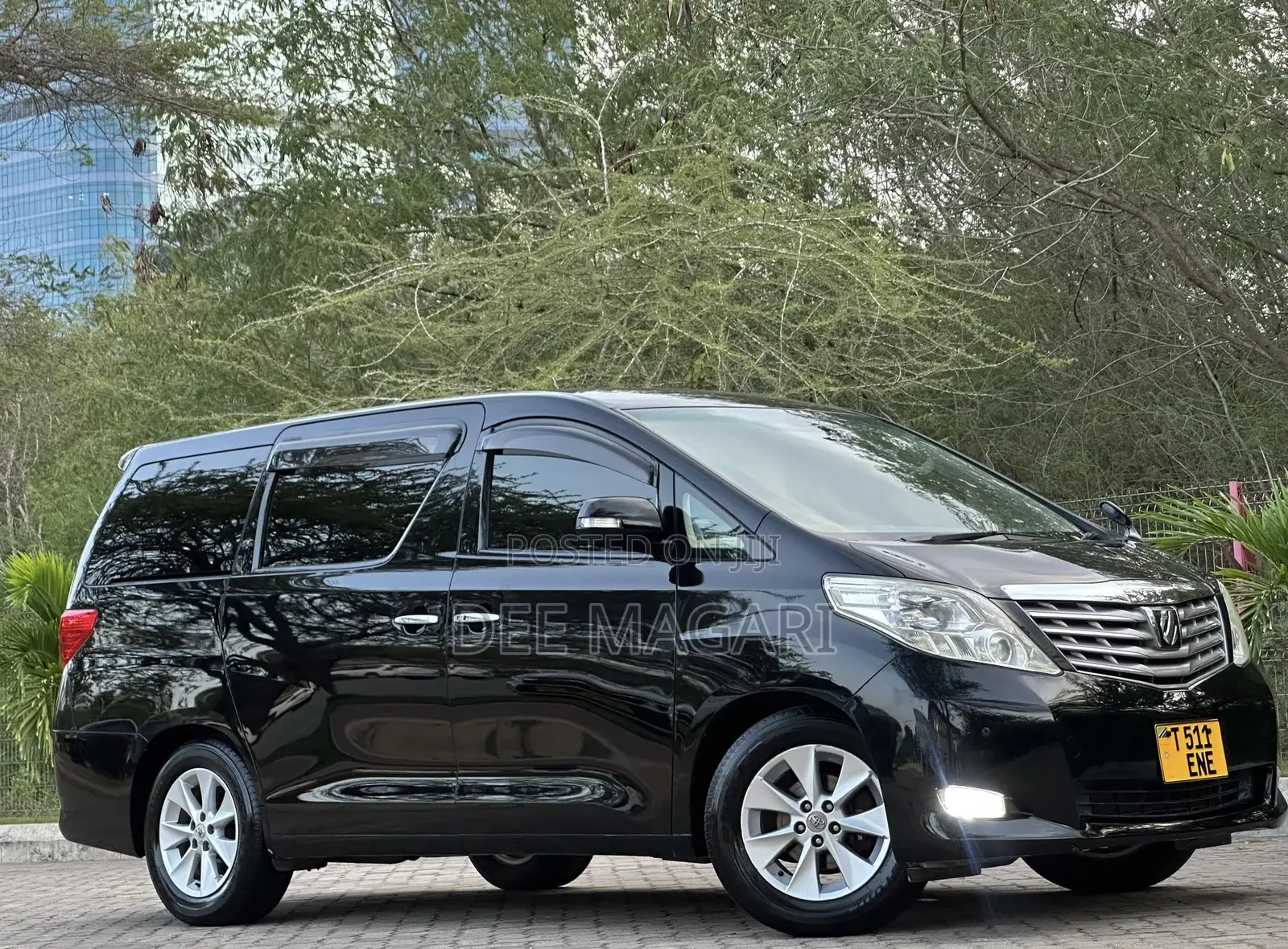 Toyota Alphard 2008 Black