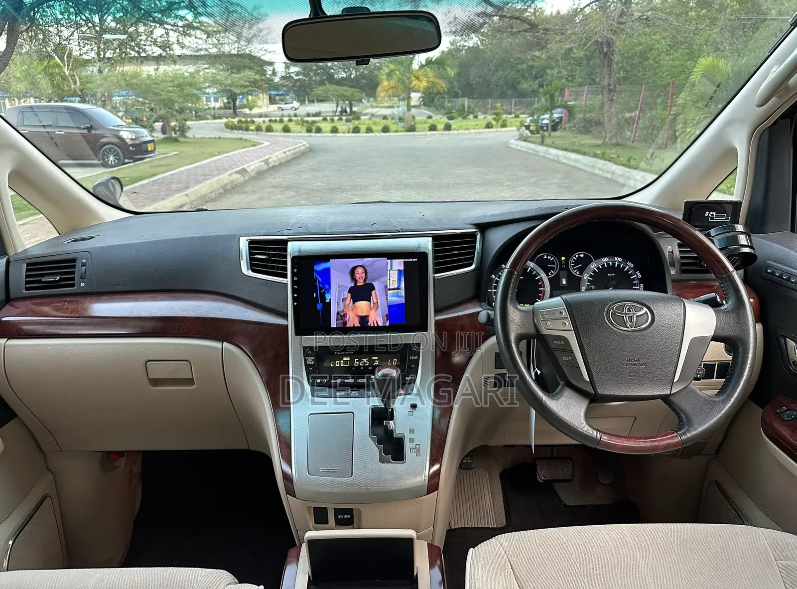 Toyota Alphard 2008 Black