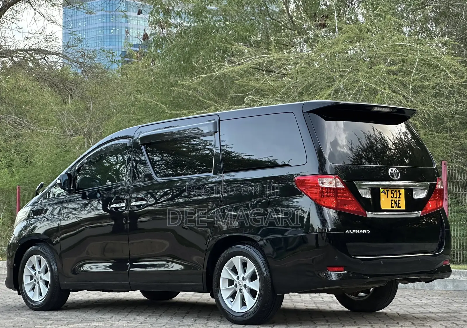 Toyota Alphard 2008 Black