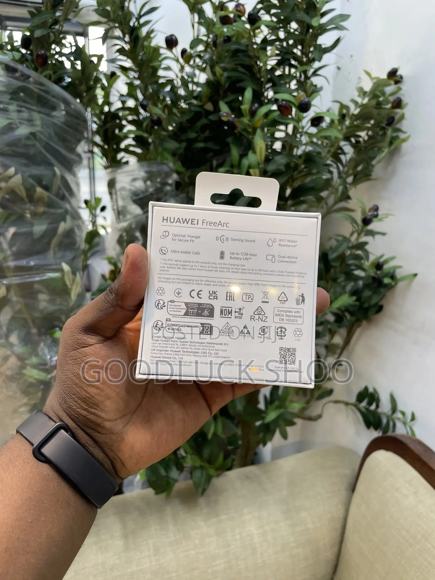 Huawei Free Arc Noise Cancelling Earbuds