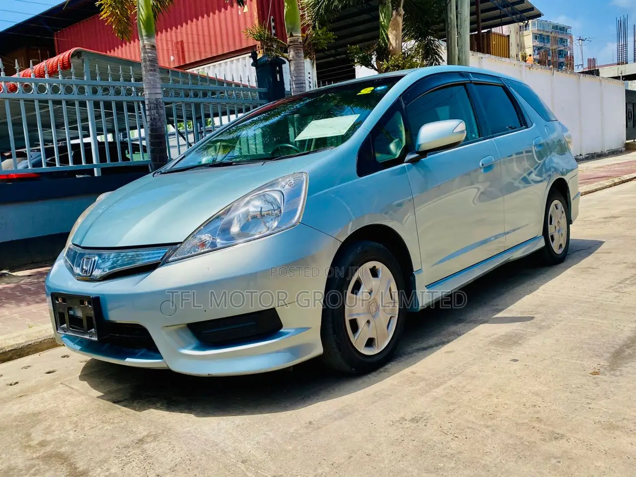 Honda Fit Shuttle 2011 Blue