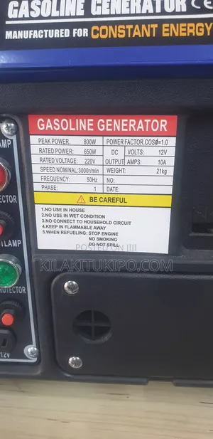 Dahfa 800w Gasoline Generator