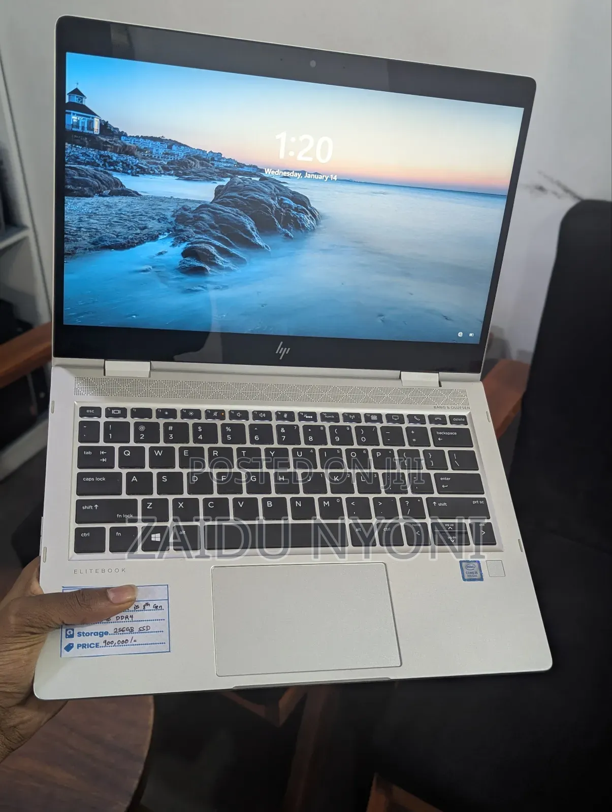 New Laptop HP EliteBook 840 G6 8GB Intel Core I5 SSD 256GB