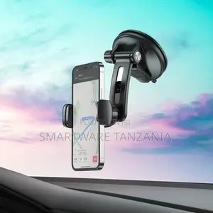 Hoco Ca111 Suction Cup Car Phone Mount One-hand Operation 360 Rotate