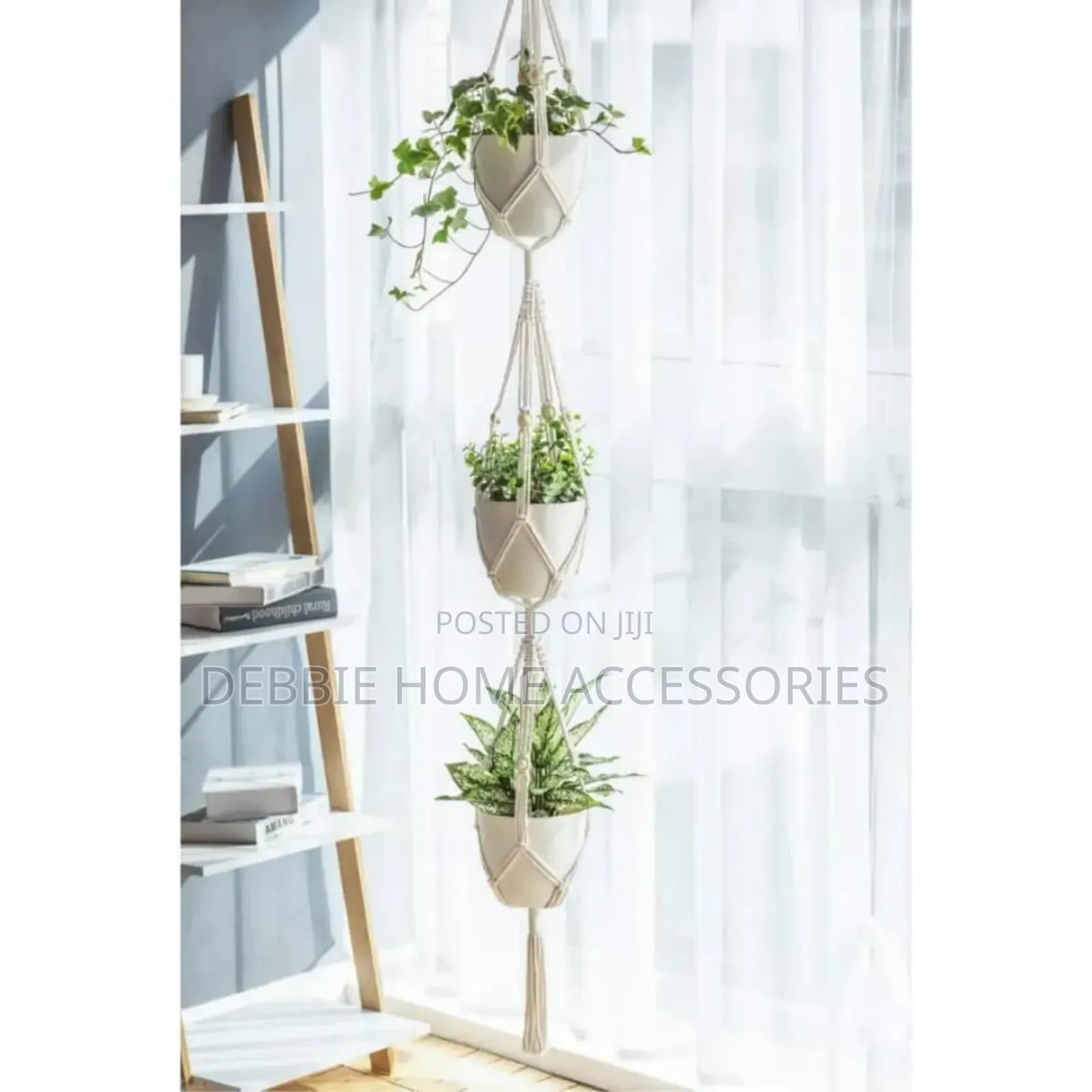 Macrame Plant Hangers. Decor 120cm(3set)