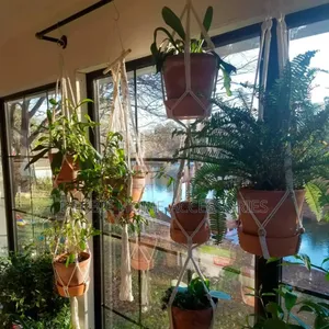 Macrame Plant Hangers. Decor 120cm(3set)