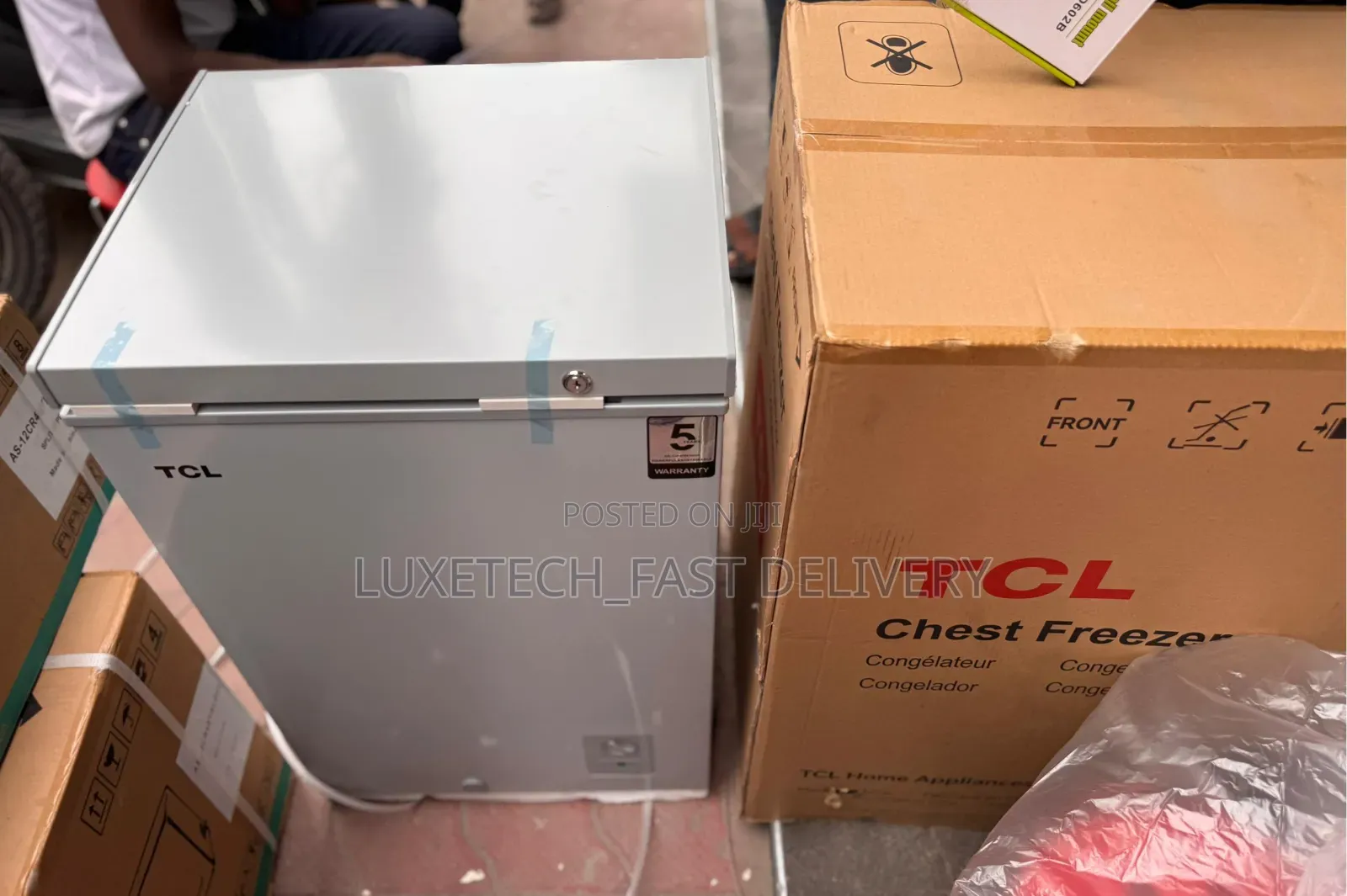 TCL Chest Freezer 100 Liters Fast Freezing