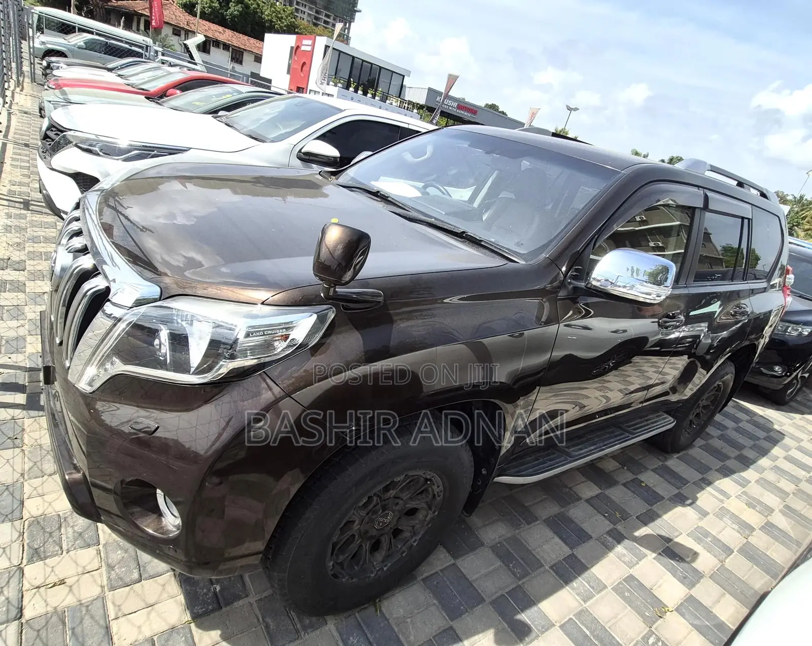 Toyota Land Cruiser Prado 3.0 172hp 2017 Maroon