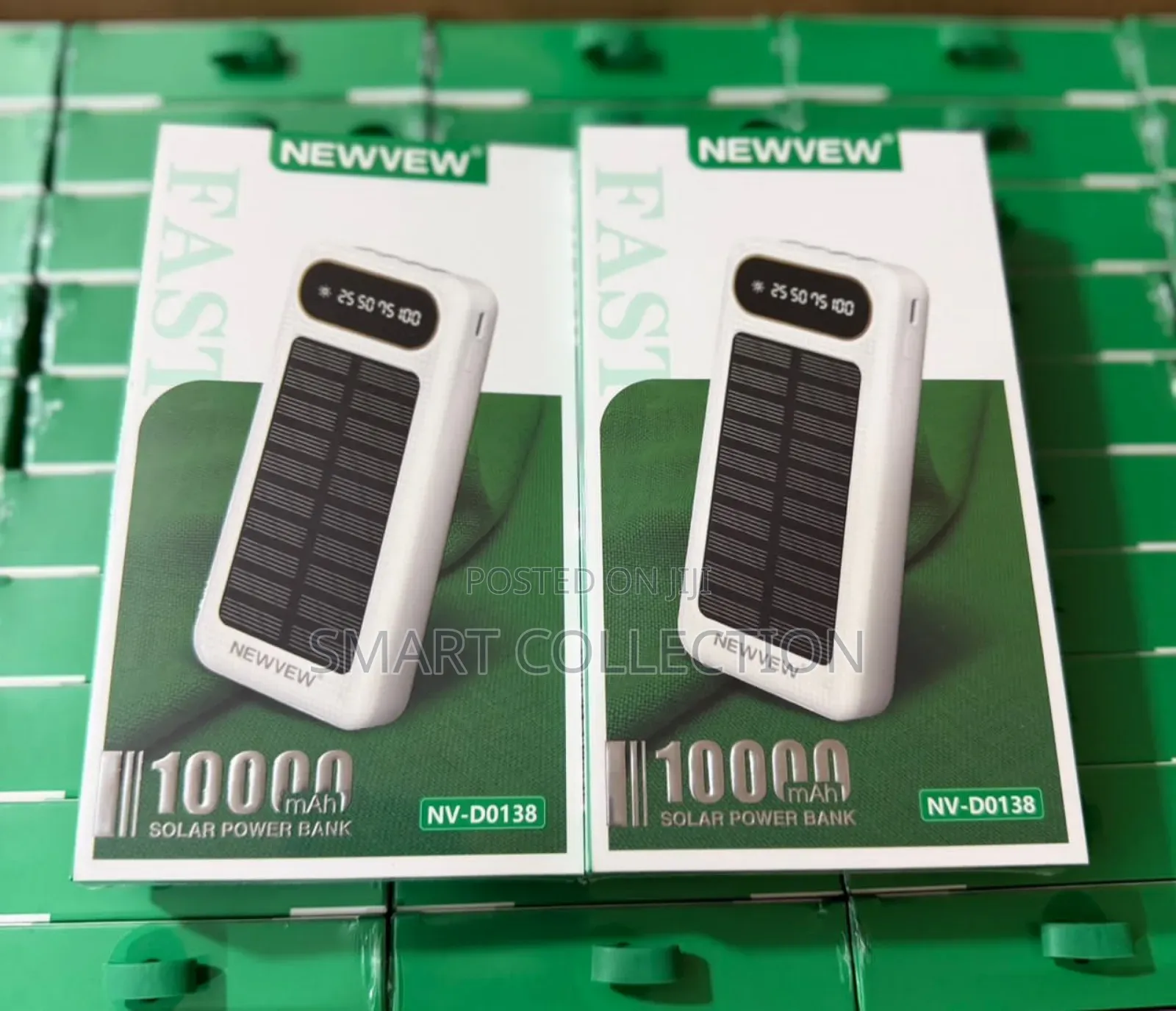 Newview 10,000 Mah High Performance Solar Powered Powerbank