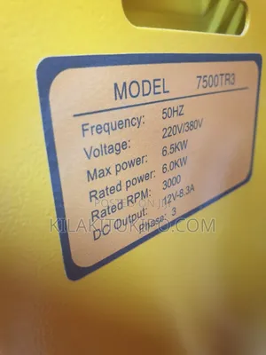 Diesel 7500rt3 Japan Power Silent Generator