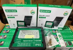 100w Solar Lighting Kit With Remote Control Panel