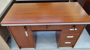 120cm Office Table With 2 Sides Draws