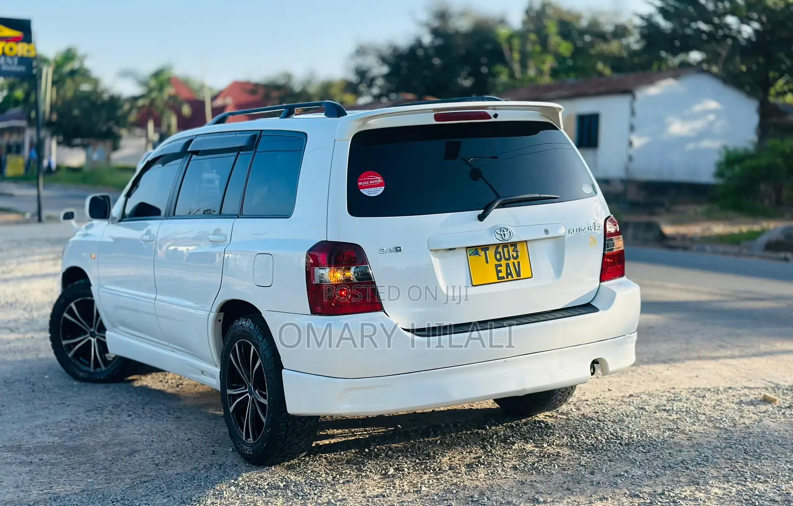 Toyota Kluger 2005 White