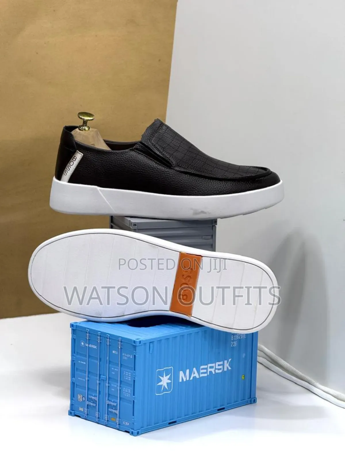 Men's Leather Shoes Za Well Hb