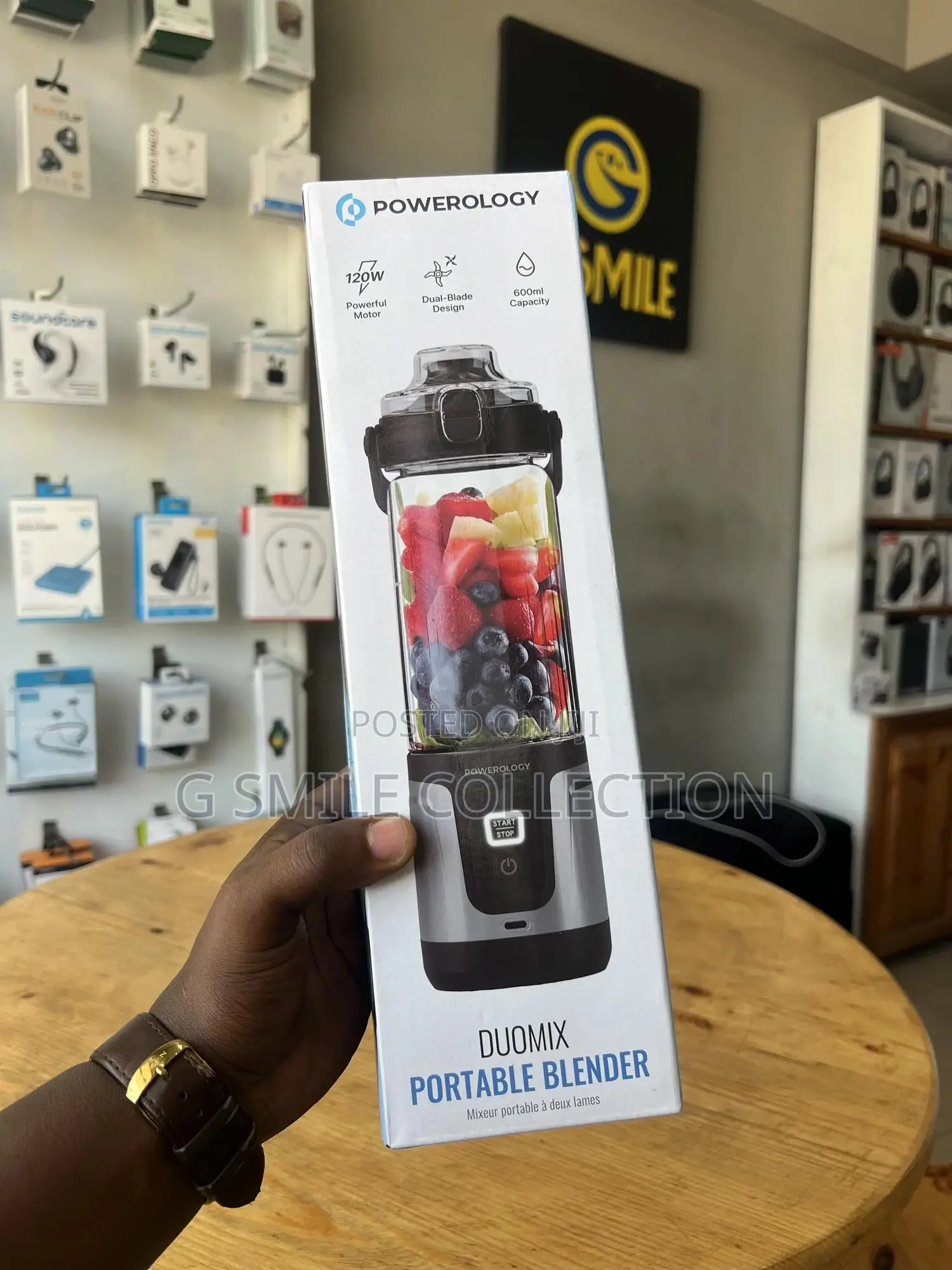 Powerology Duomix Portable Blender