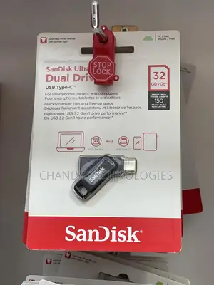 Sandisk Ultra Dual Drive Go Usb Type-c Flash Drive.