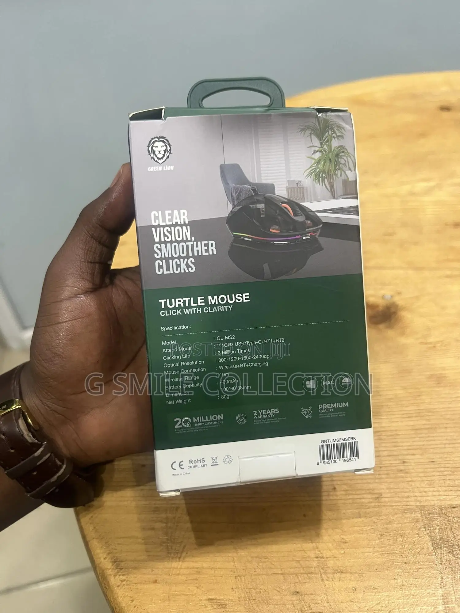 The Green Lion Turtle Wireless Mouse in Kinondoni - Computer ...