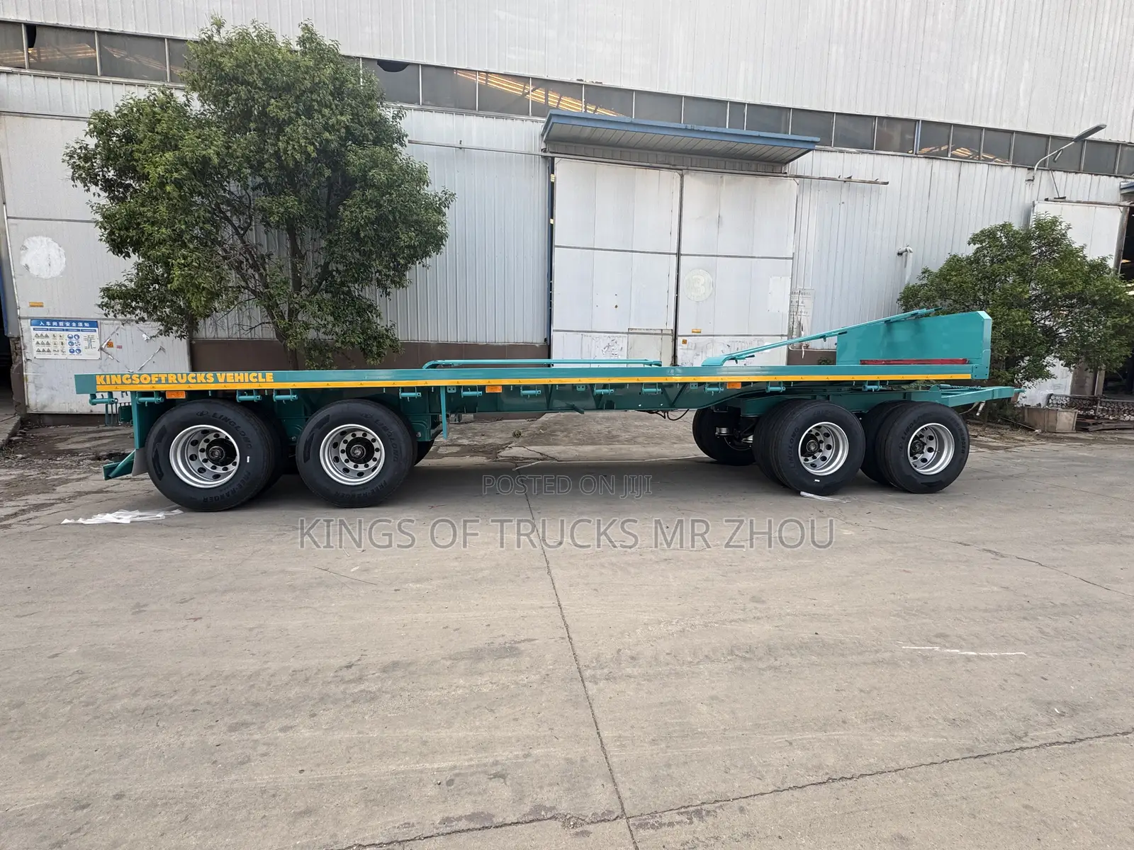 Ready for Order Brand New 4 Axles Full Trailer