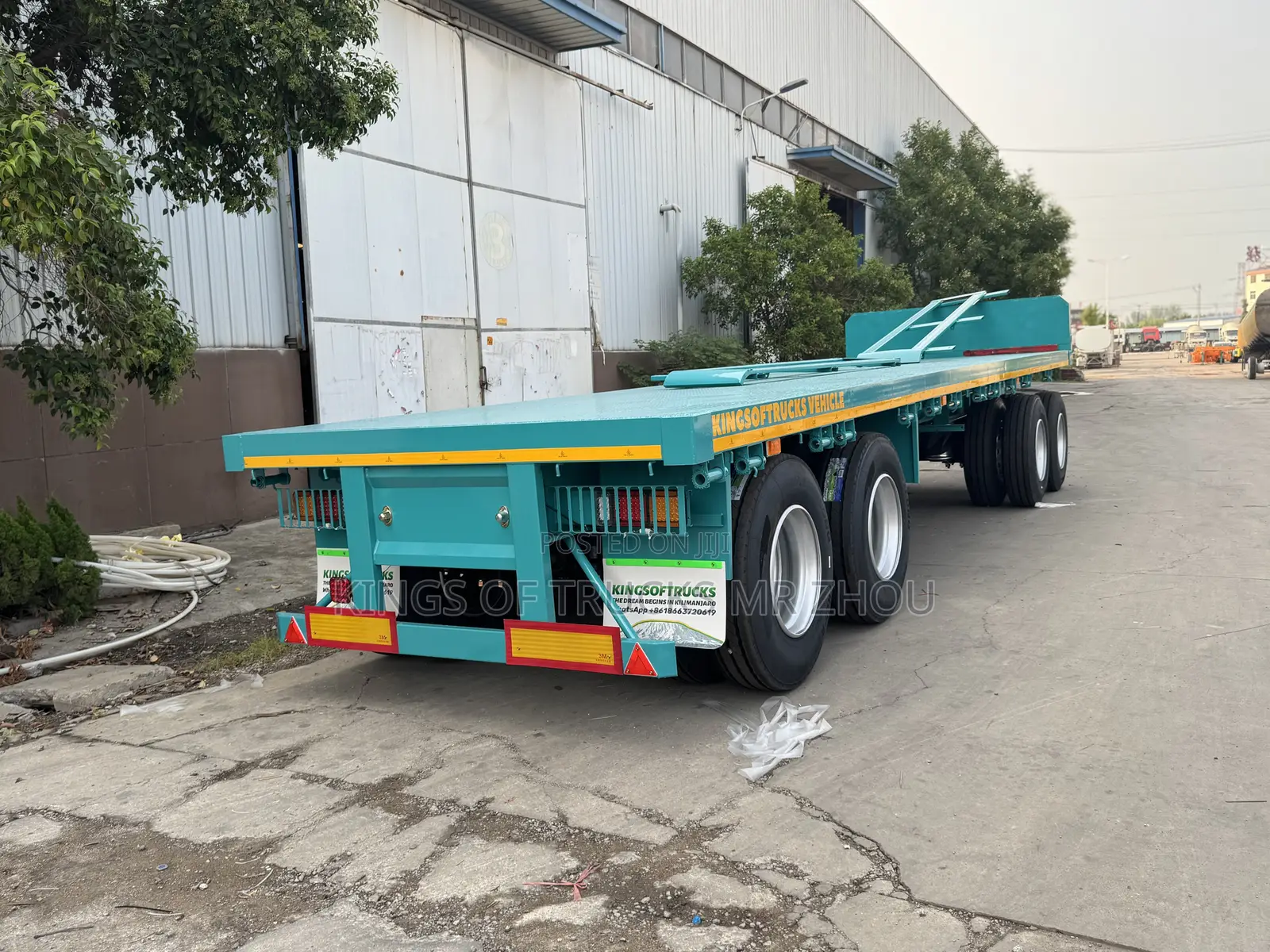 Ready for Order Brand New 4 Axles Full Trailer