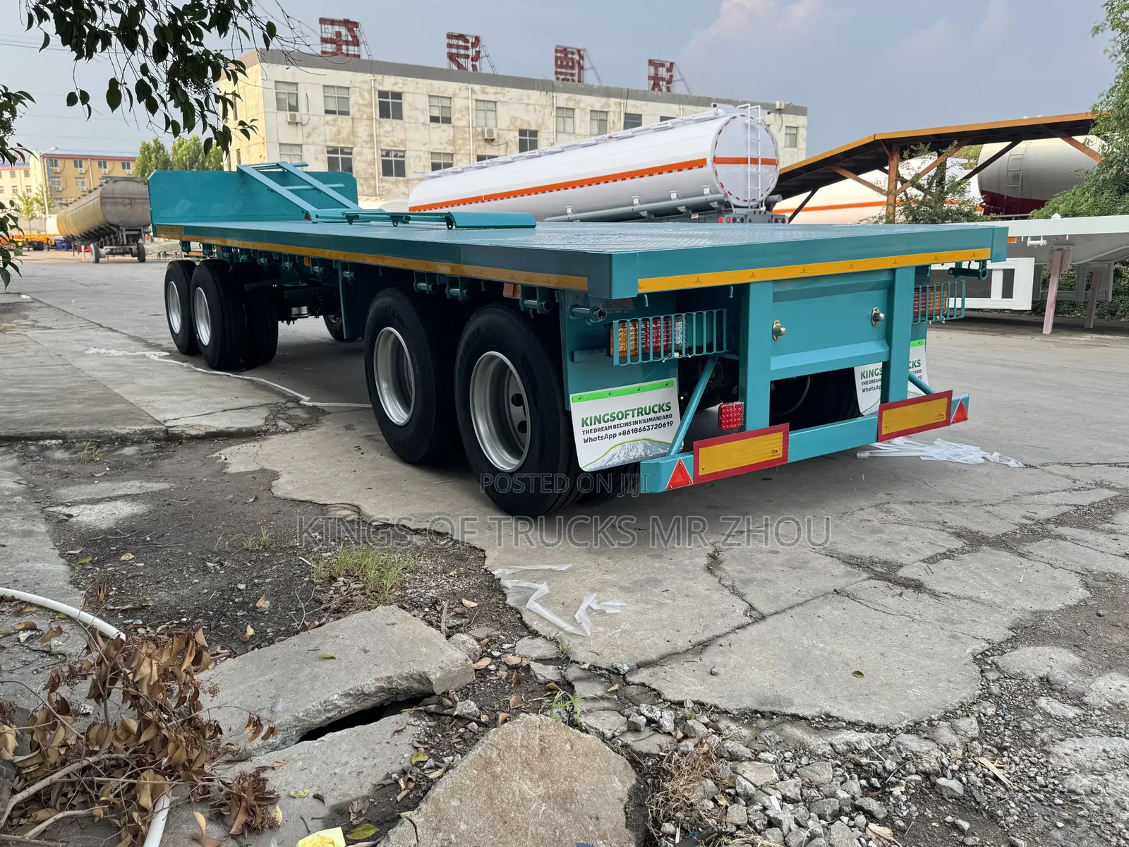 Ready for Order Brand New 4 Axles Full Trailer