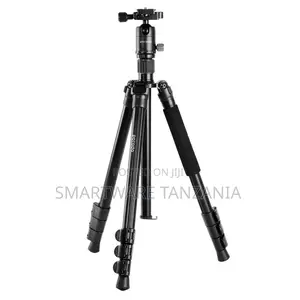 Porodo Professional Aluminum Tripod 155cm With Phone Mount Holder