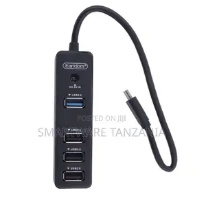 Earldom 4 In 1 Usb Hub Type-c Adapter Multi-port Hub08 Usb 3.0 2.0
