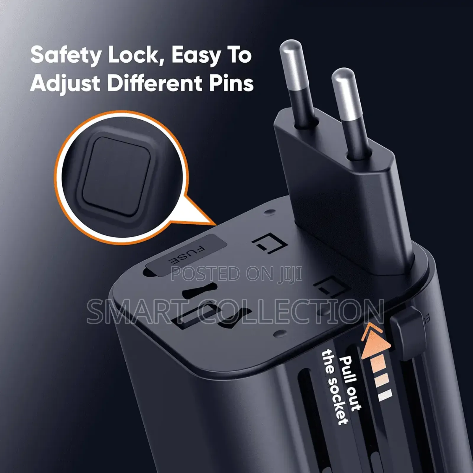 Vidvie Global Universal Convesion Charger 10a Fuse Rating