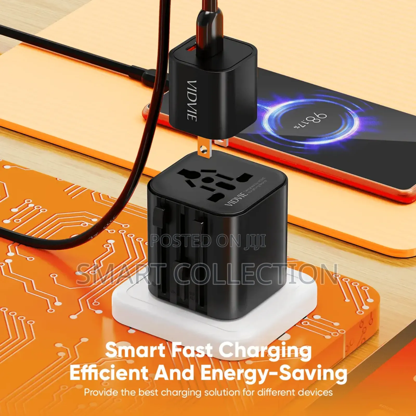 Vidvie Global Universal Convesion Charger 10a Fuse Rating