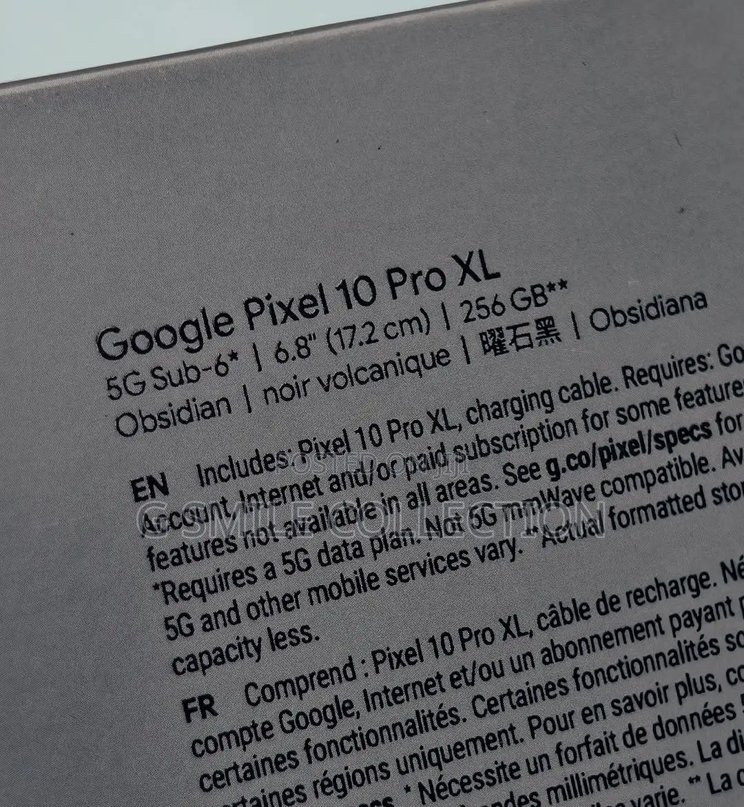New Google Pixel 10 Pro XL 256 GB