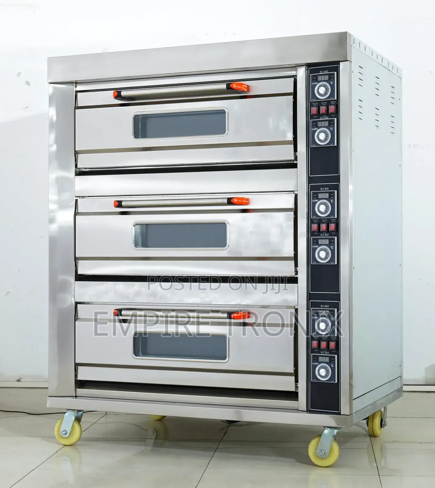 HGB-60d 3-Deck 6-Tray Electric Oven 19.8kw