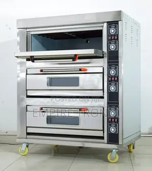 HGB-60d 3-Deck 6-Tray Electric Oven 19.8kw