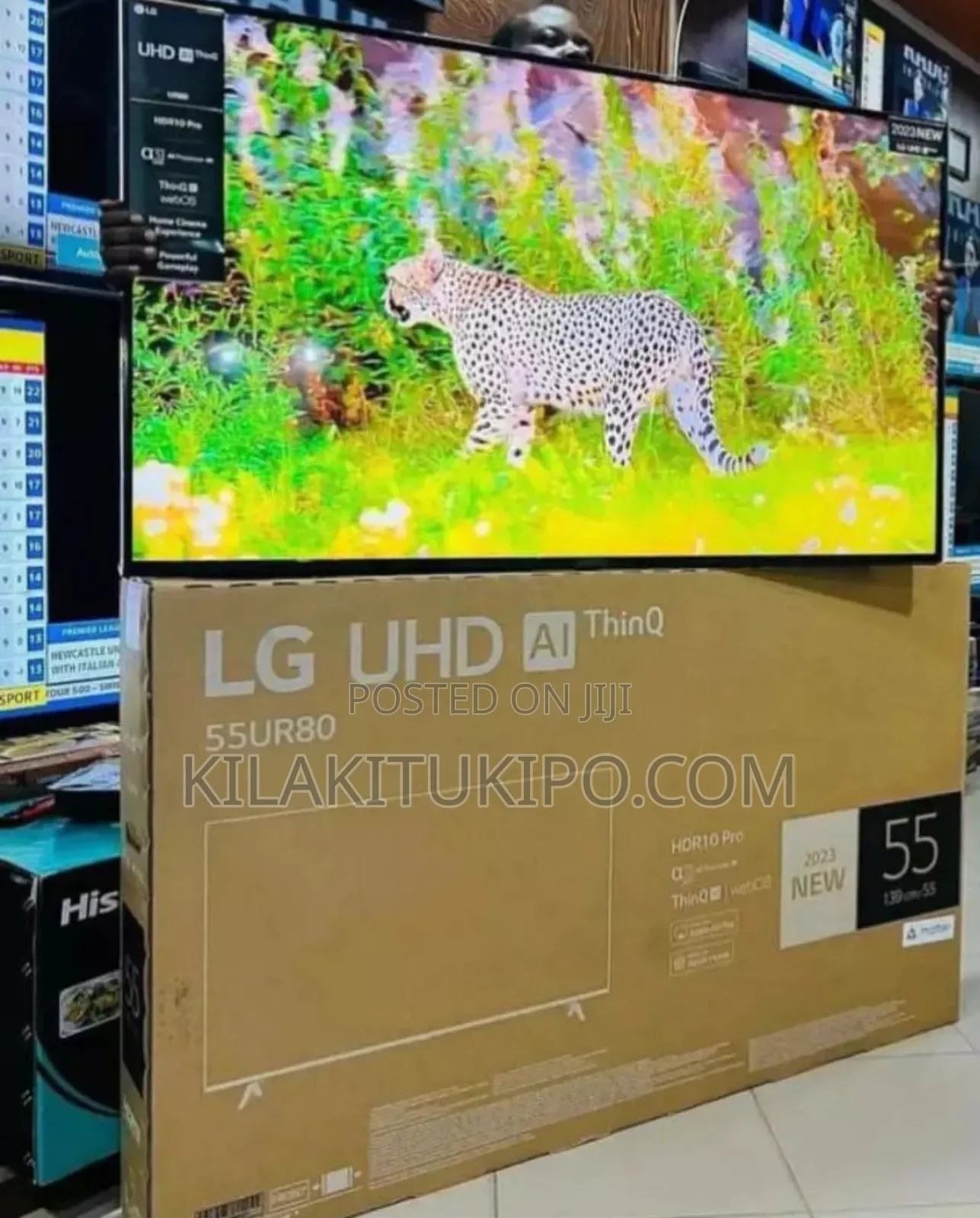Lg 55 Inch Ur8000 Series Led Uhd Smart Webos 23 W/ Thinq Ai Tv