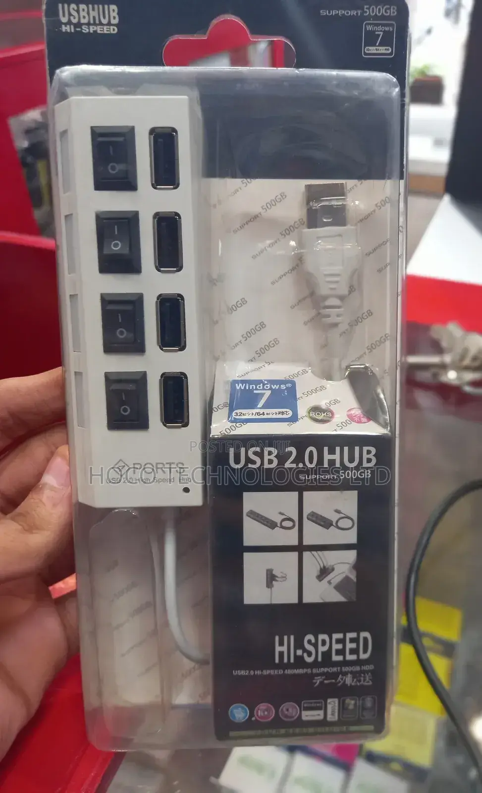 4 Port Usb Hub 2.0