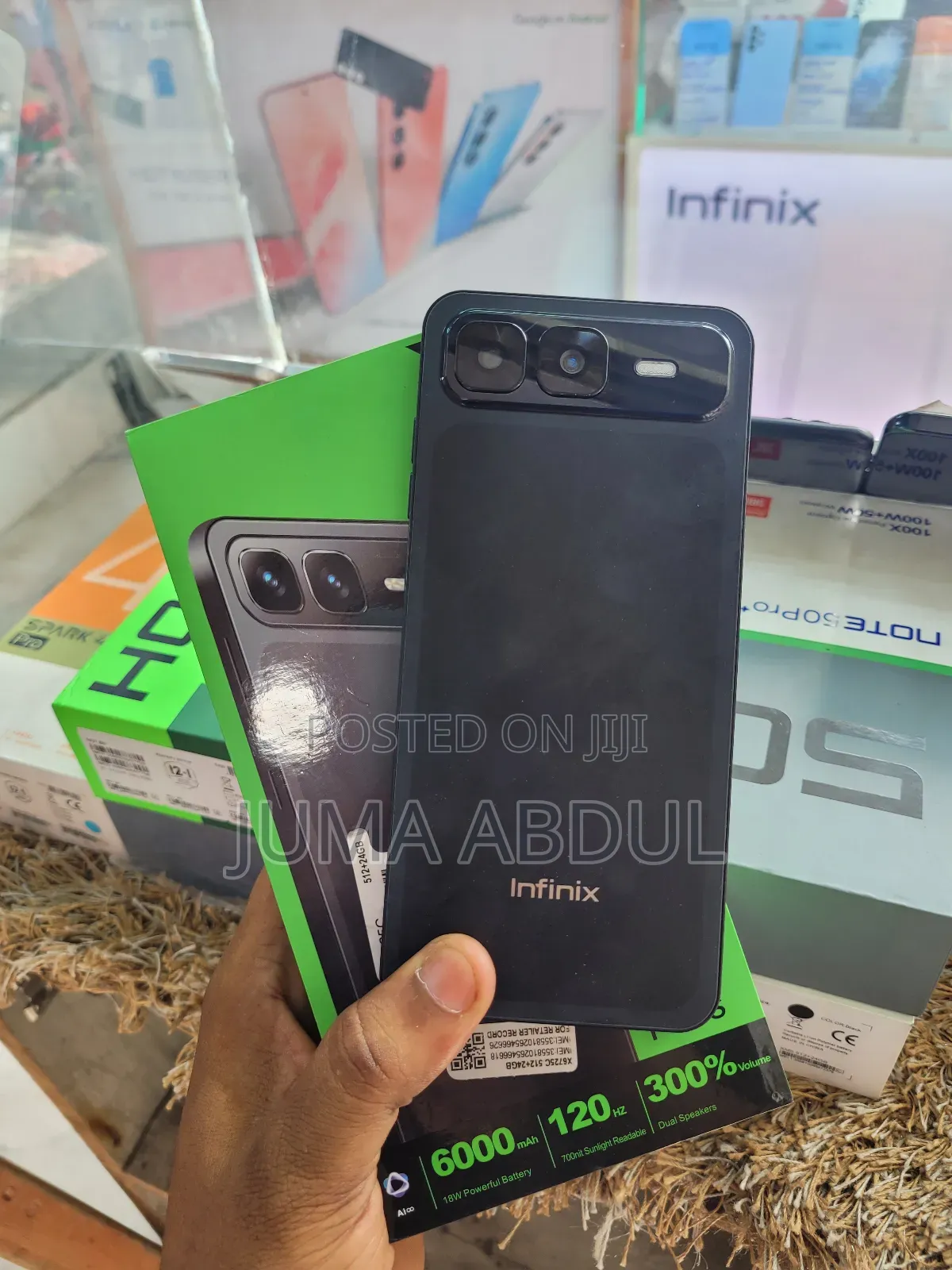 New Infinix Smart 10 Plus 128 GB Black