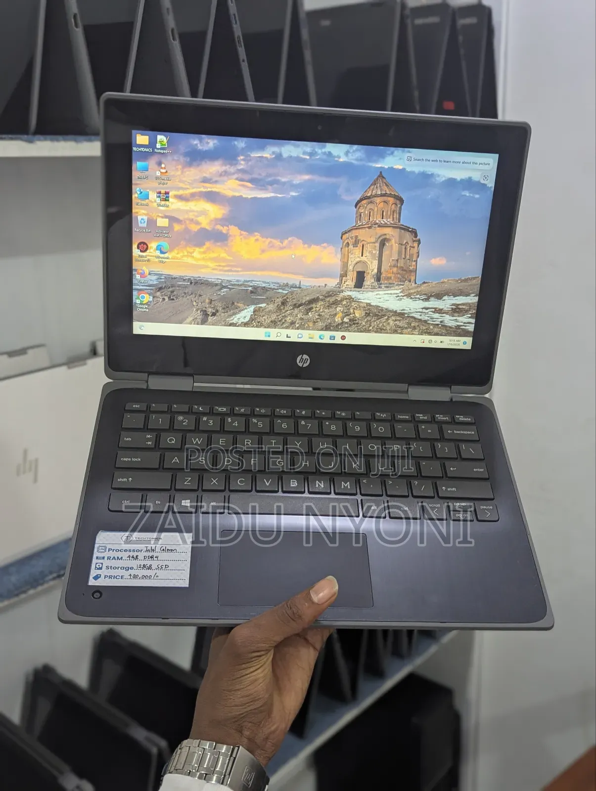 New Laptop HP ProBook 11 X360 G3 EE 4GB Intel Celeron SSD 128GB
