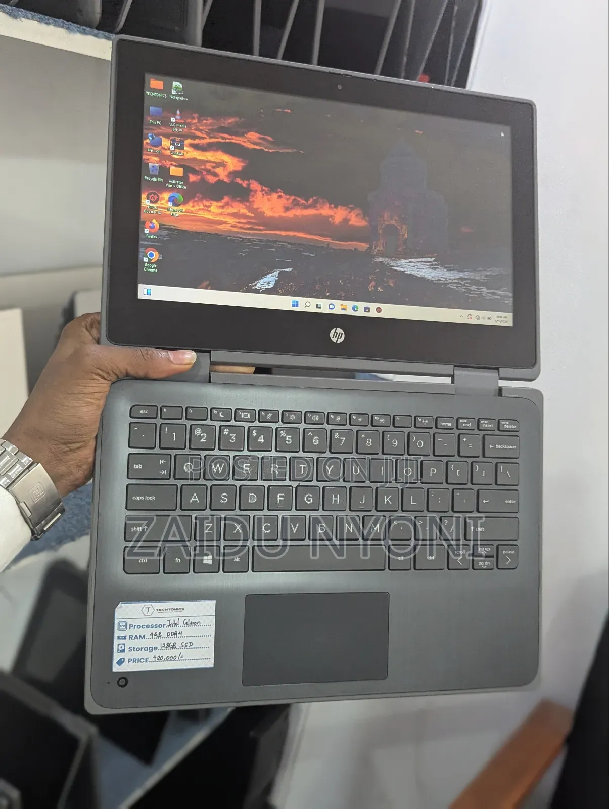 New Laptop HP ProBook 11 X360 G3 EE 4GB Intel Celeron SSD 128GB