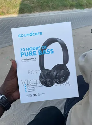 70 Hours Playtime Soundcore Headphones - Anc (Original)