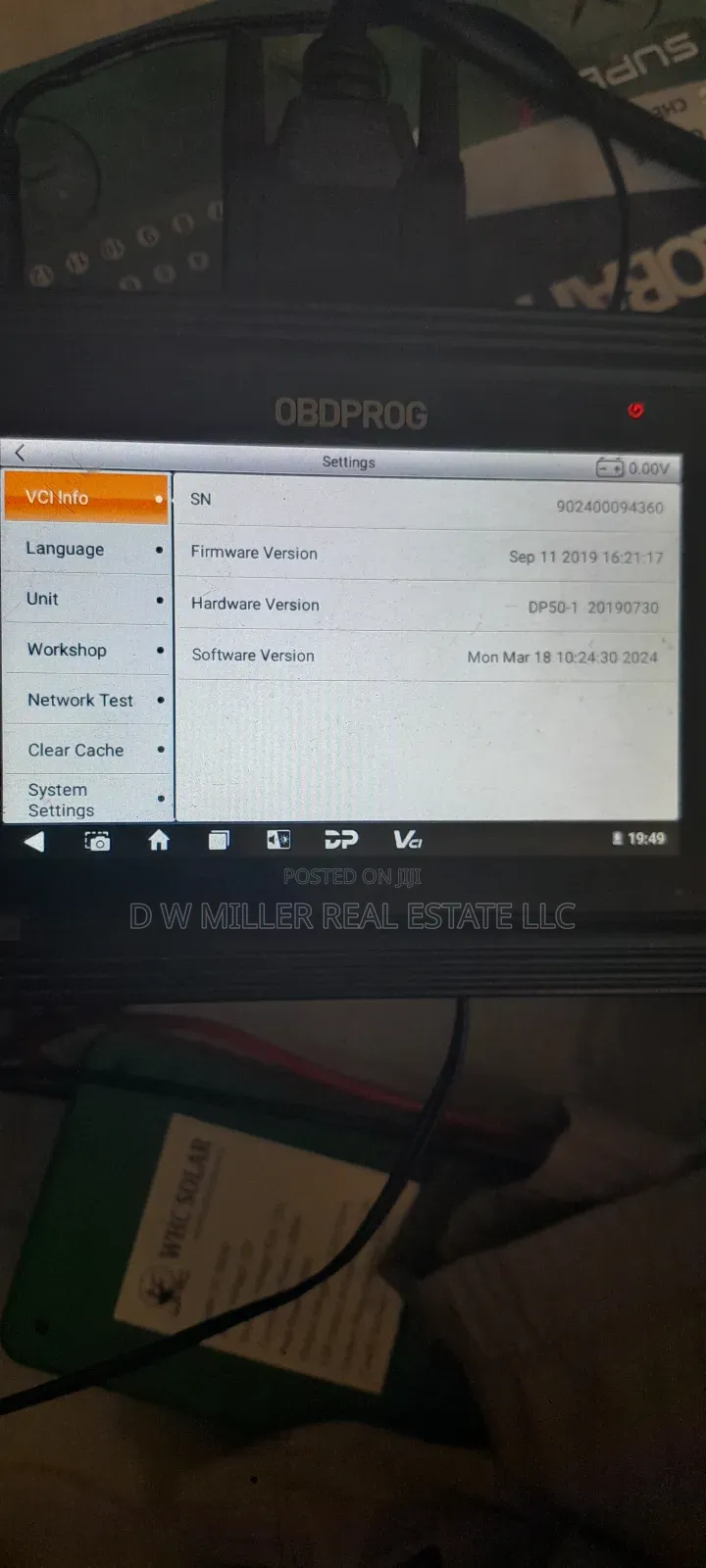 Obd2 Scanner/Odometer Adjuster