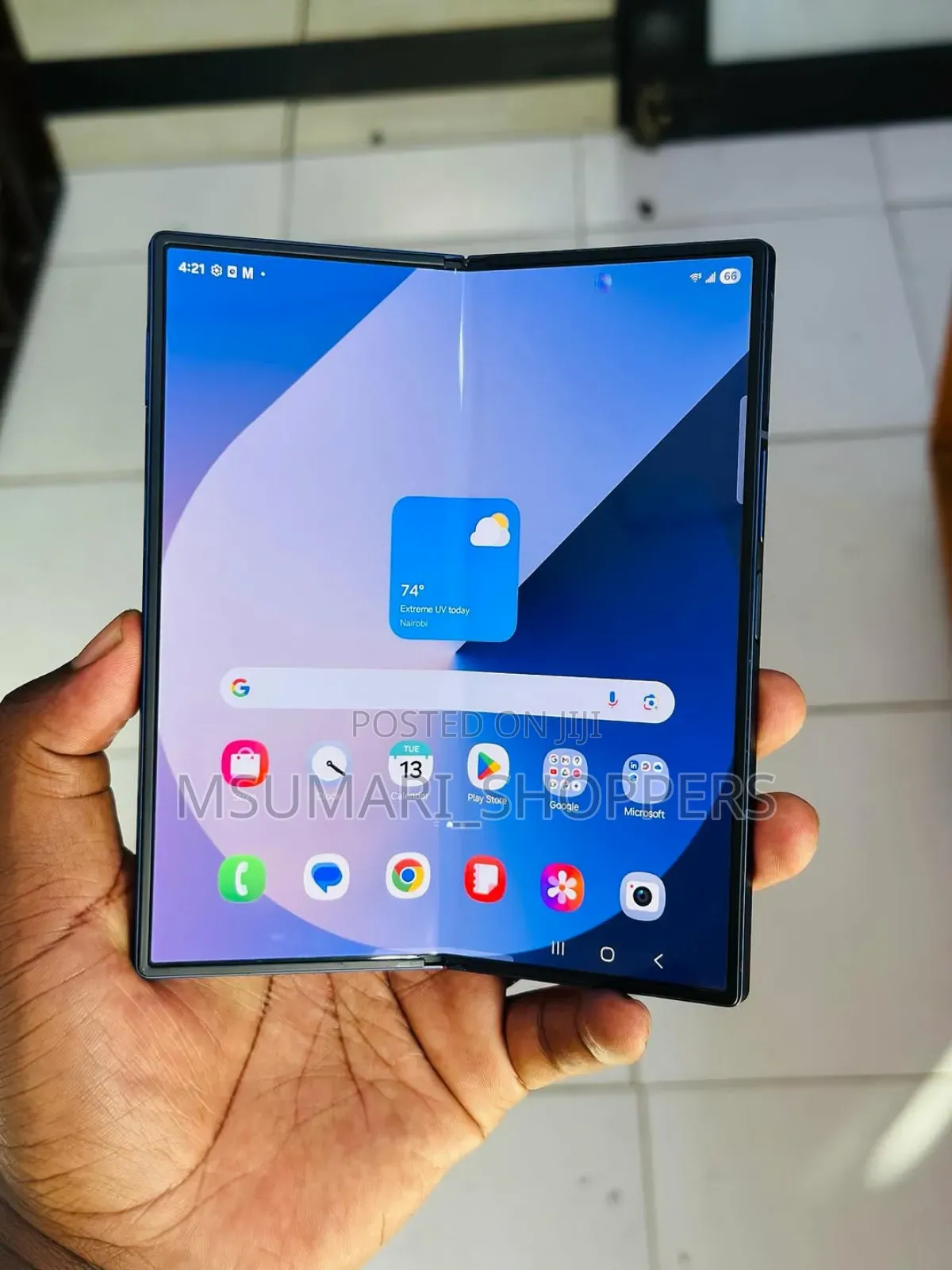New Samsung Galaxy Z Fold6 512 GB Blue
