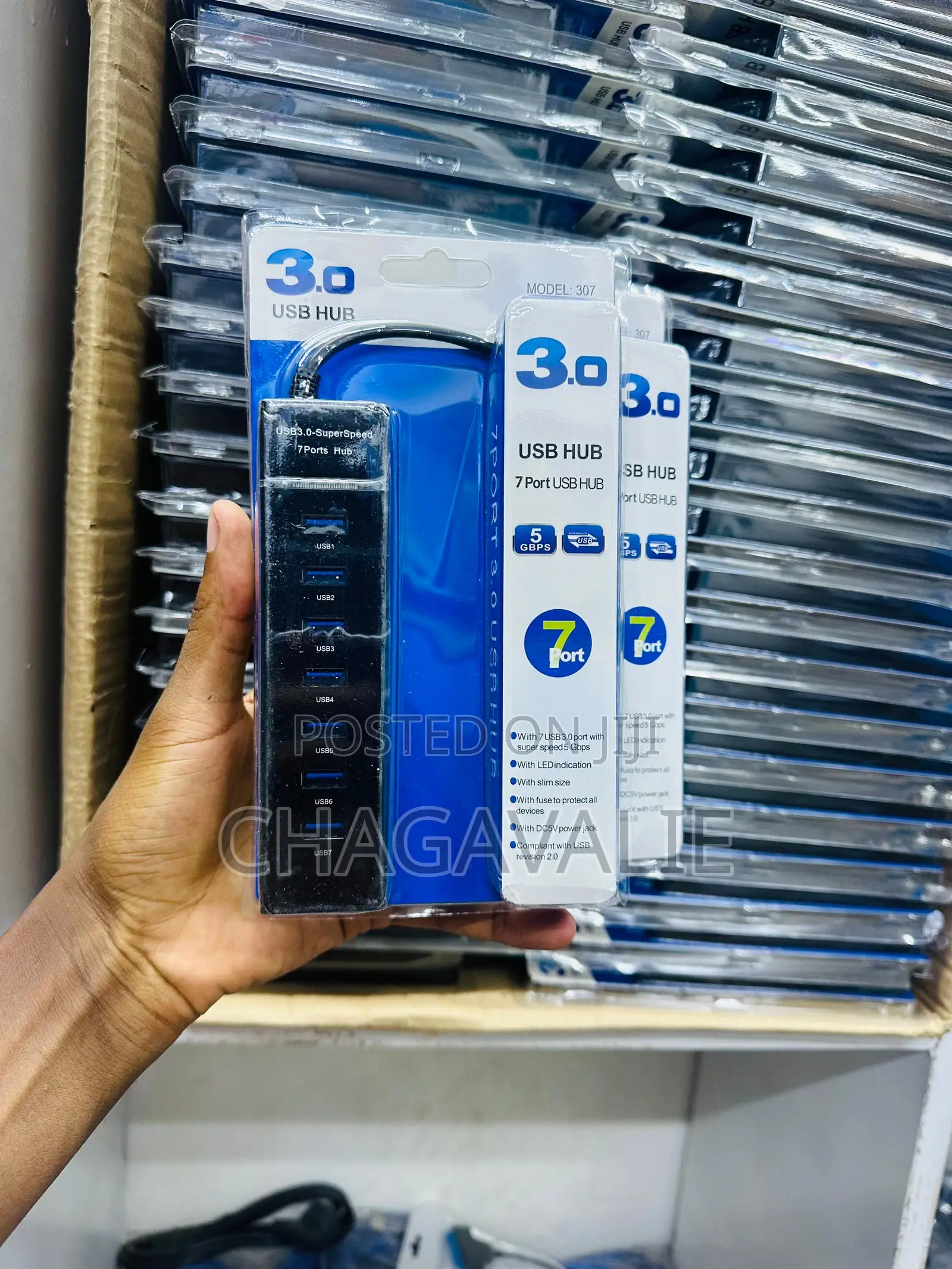 Usb Hub 3.0 Ports7