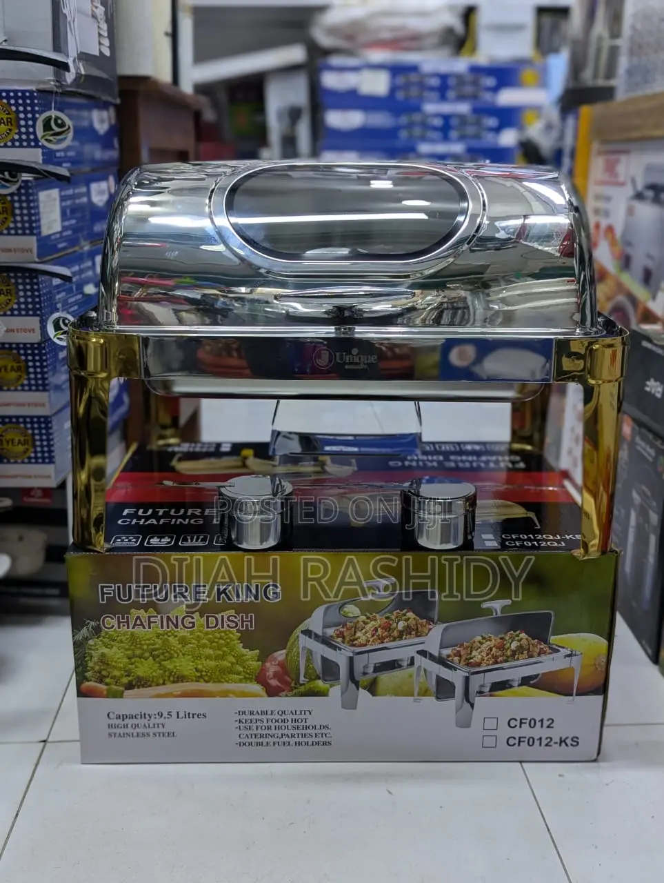 Roll Top Chaffing Dishes