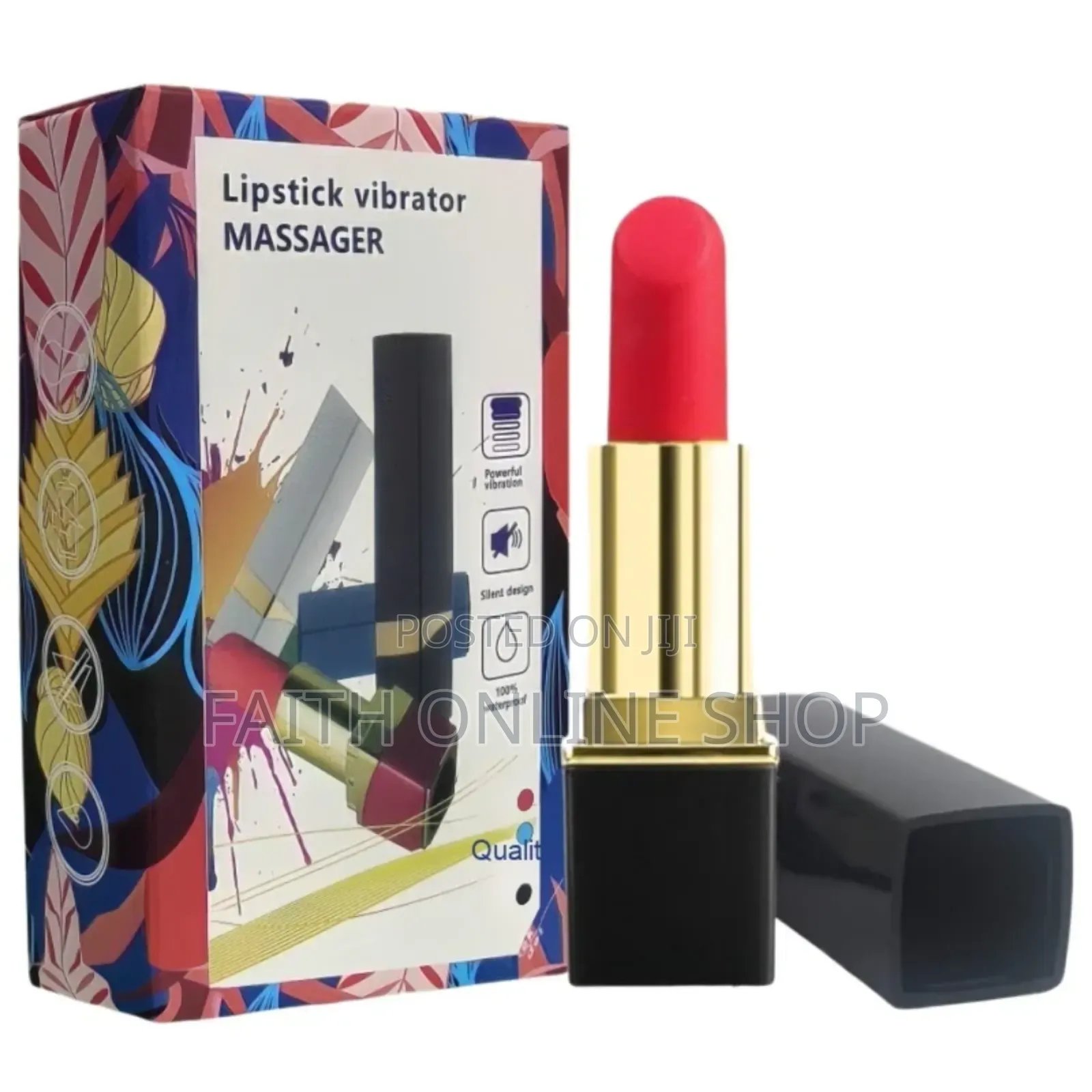 Lipstick Vibrator Massager 10 Speed