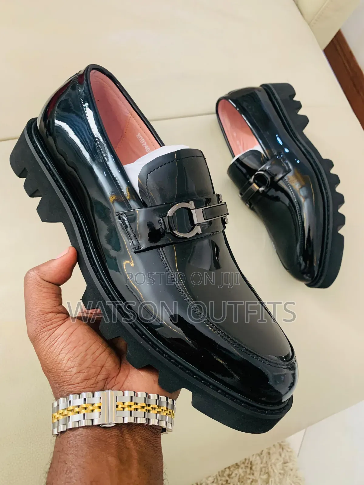 Men's Leather Shoes Very Very Royal and Rage