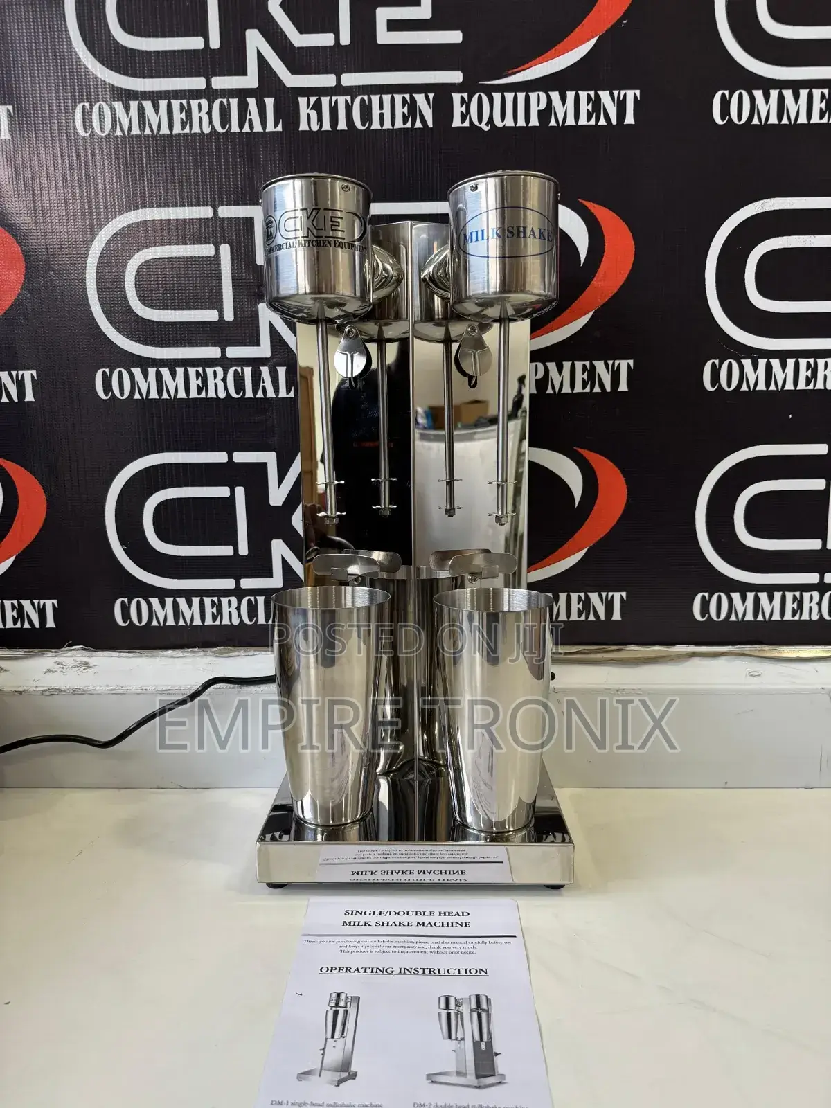 Wg-Dm2 Double Head Milk Shaker 2×850ml 560w