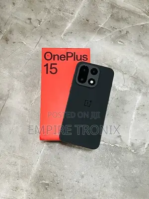 New OnePlus 15 256 GB Black