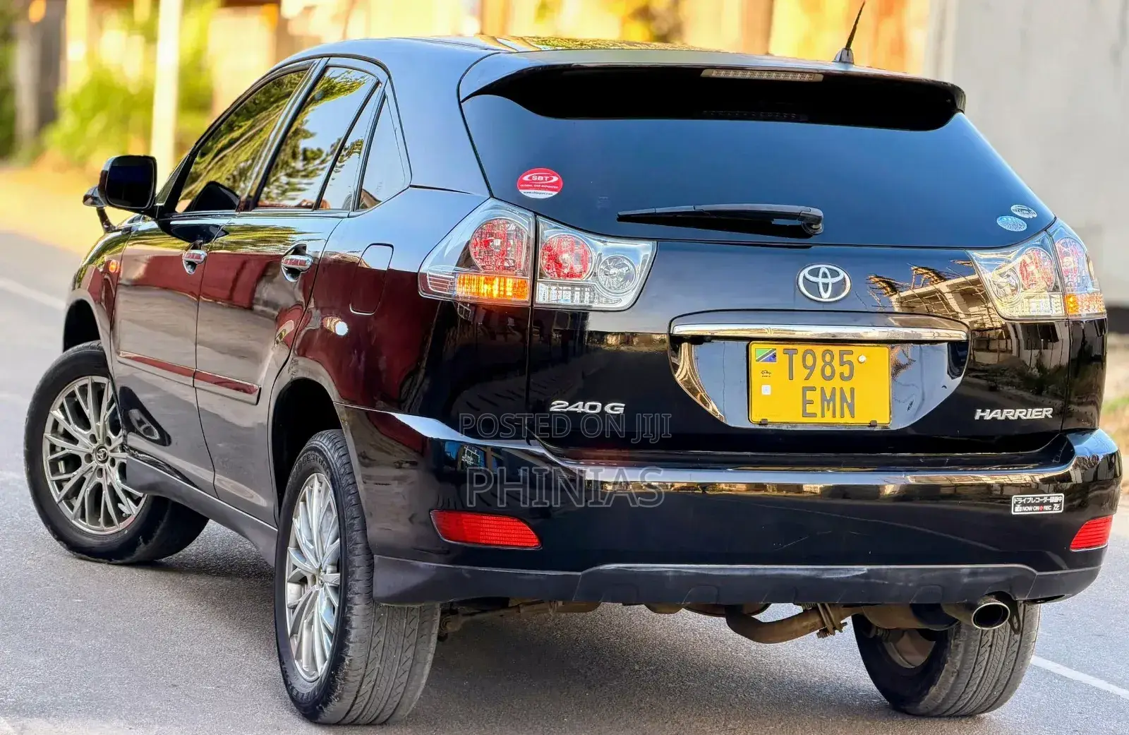 Toyota Harrier 2008 Black