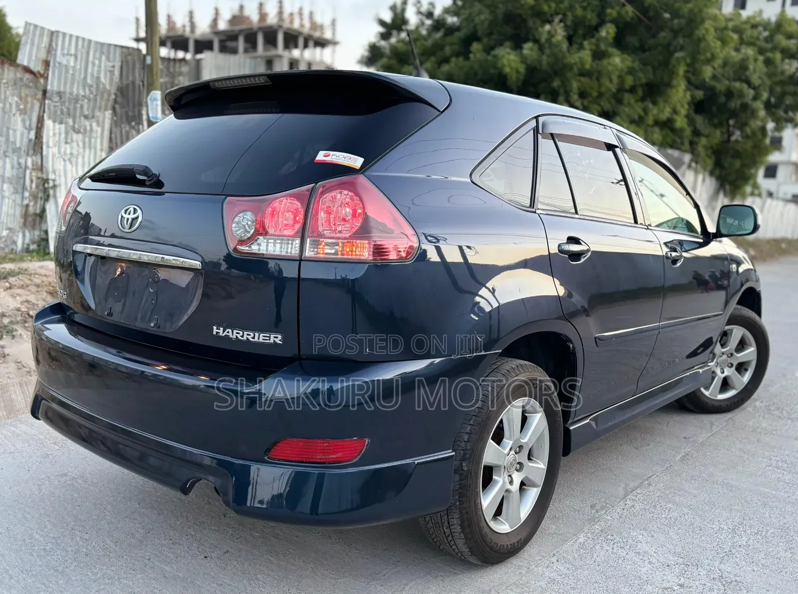 Toyota Harrier 2005 Blue